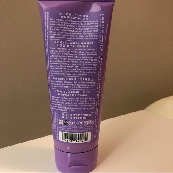 Dr Bronners Lavender Shaving Soap - Picture 2 of 3